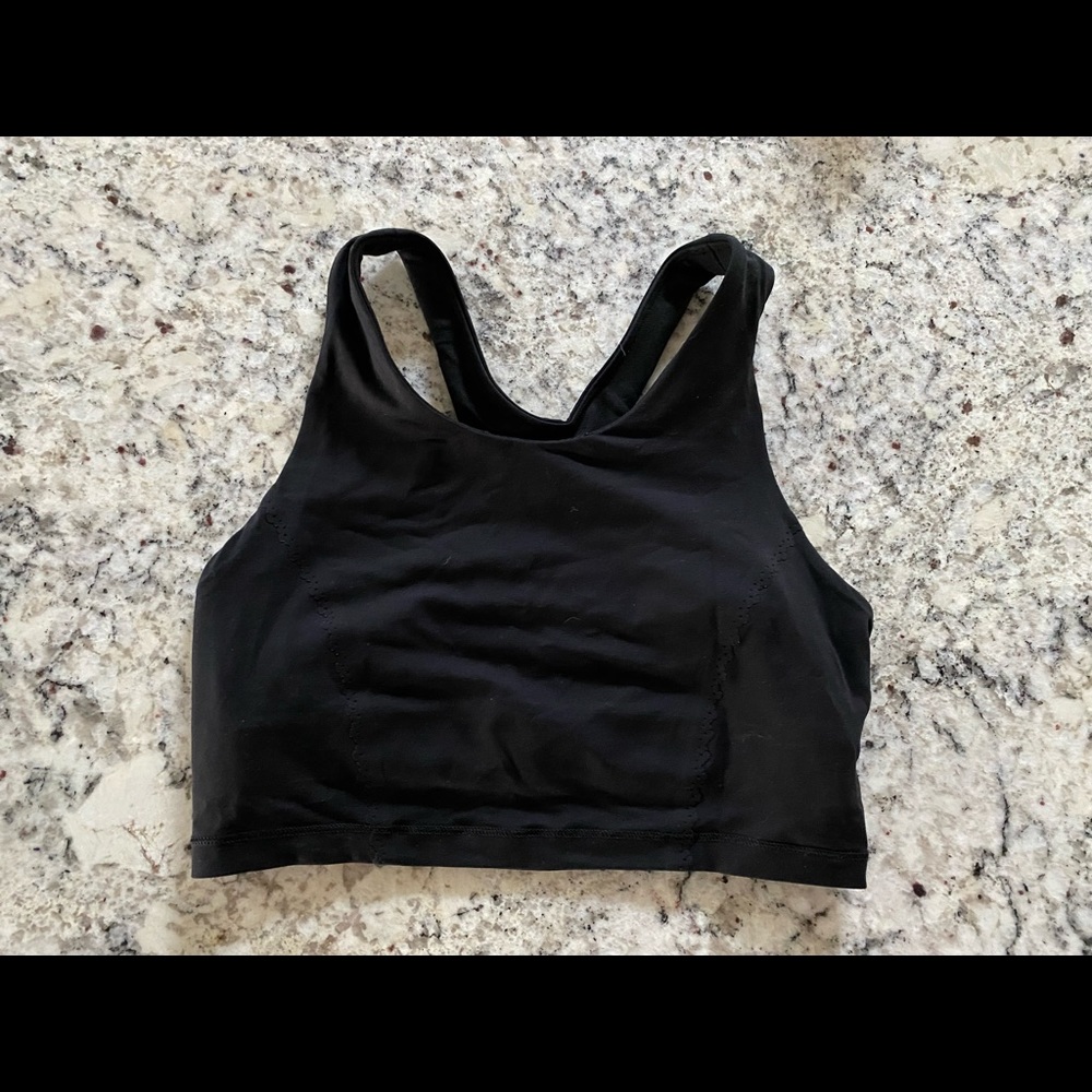 Lululemon black sports bra